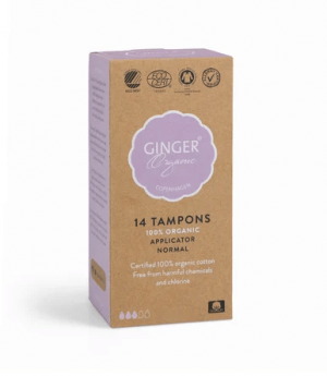 Ginger Organic tampons normal